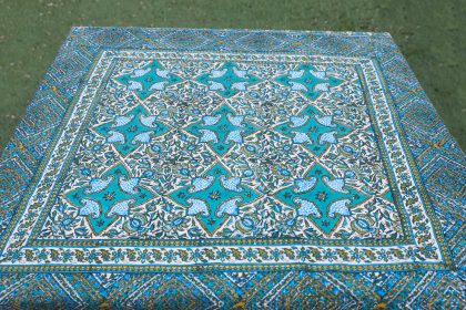 Oriental Nova Design Kalamkari Tablecloth